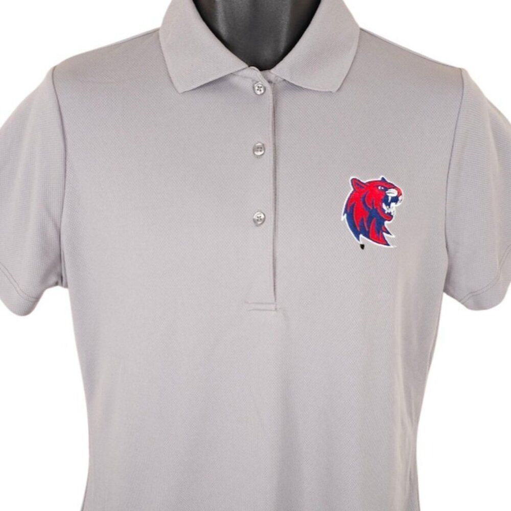 Rogers State Hillcats Polo Shirt Womens Size Medium Gray NCAA University